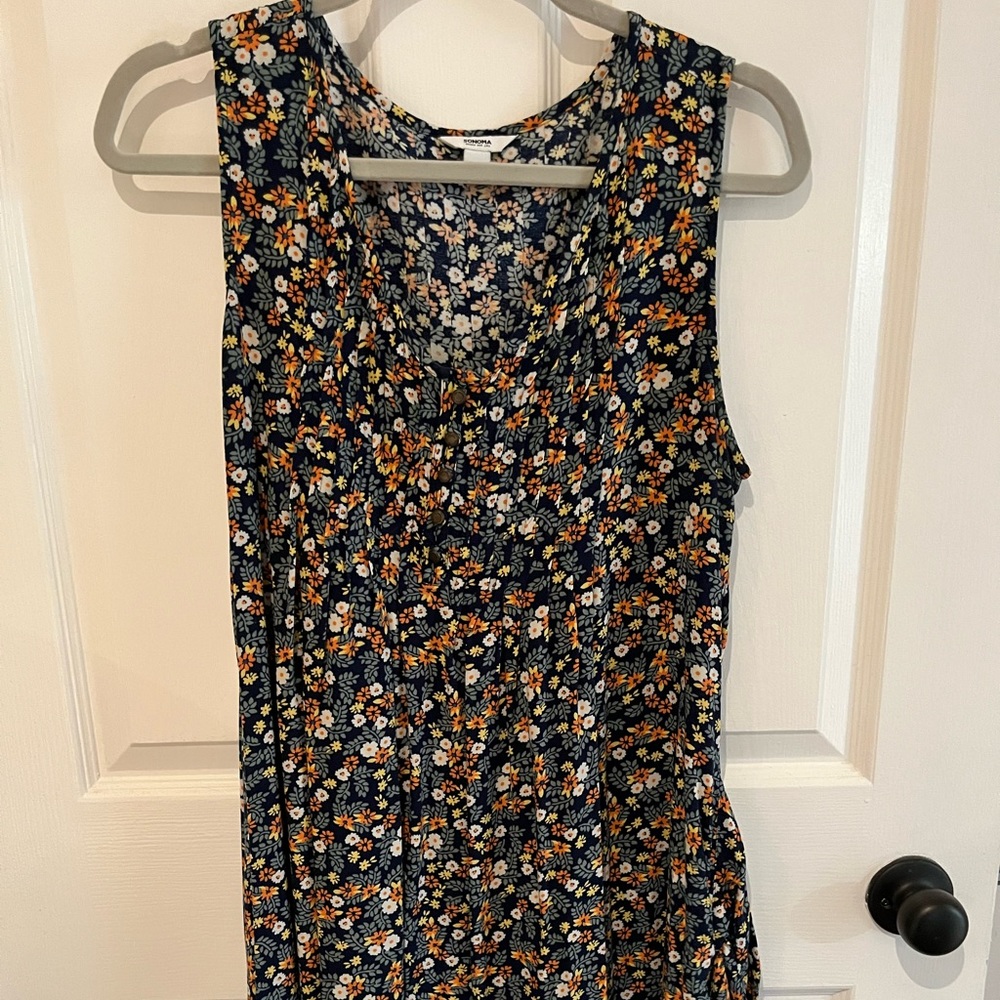 Floral Flowy Summer Dress with Pockets!